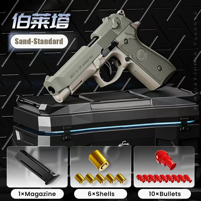 beretta-m92f-blowback-pistol-with-shell-ejecting-2 Beretta M92F Blowback Pistol with Shell Ejecting