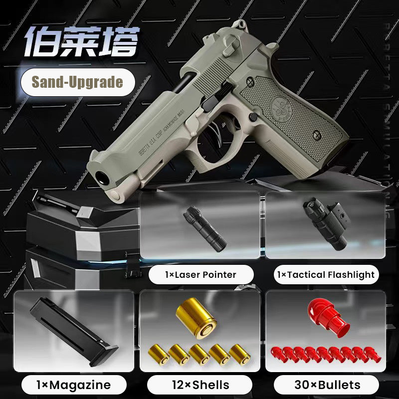 beretta-m92f-blowback-pistol-with-shell-ejecting-3 Beretta M92F Blowback Pistol with Shell Ejecting